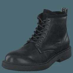 Sneaky Steve Texas Leather Shoe Black