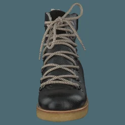 Barn Angulus Tex-boot With Laces And Zipper Black