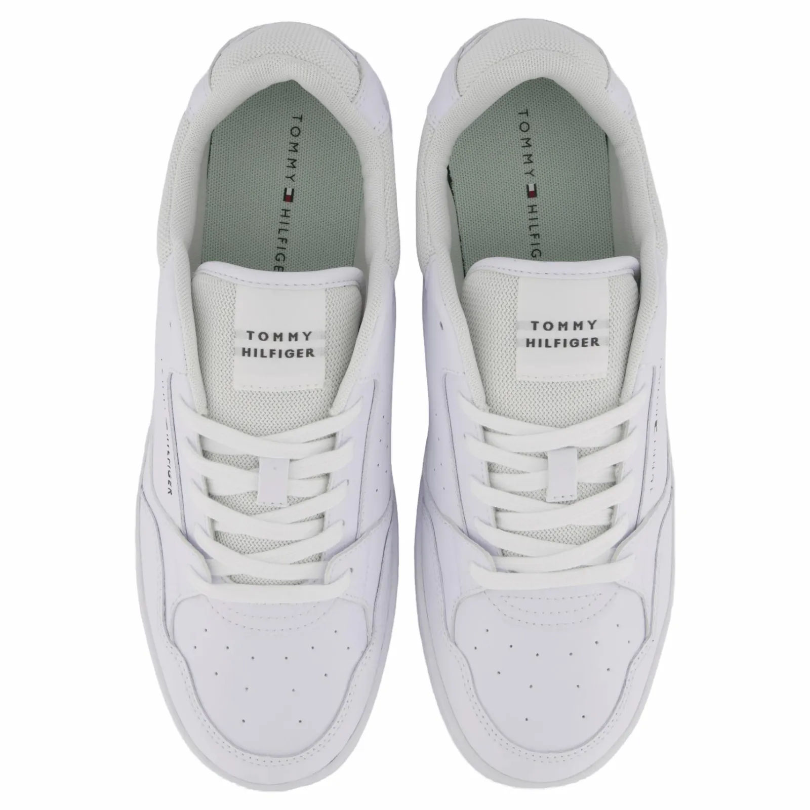 Tommy Hilfiger Th Basket Core Leather Ess White