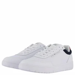 Tommy Hilfiger Th Basket Core Lite Lth White