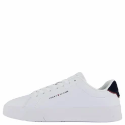 Tommy Hilfiger Th Court Lth Detail Ess White
