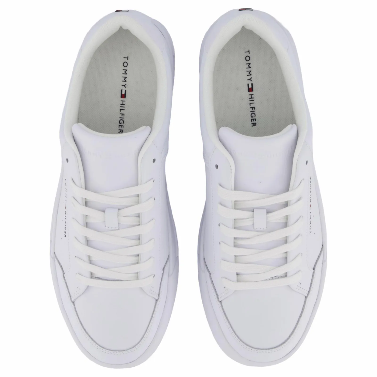 Tommy Hilfiger Th Court Mix Lth White