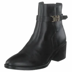 Tommy Hilfiger Th Hardware Leather Black