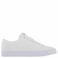 Tommy Hilfiger Th Hi Vulc Low Core Stripes Me White