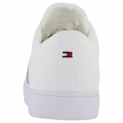 Tommy Hilfiger Th Hi Vulc Low Core Stripes Me White