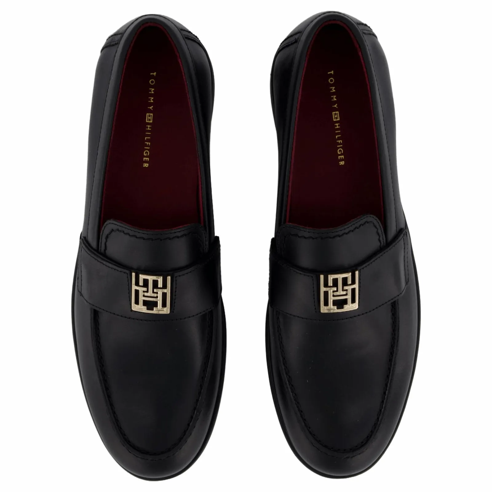 Tommy Hilfiger Th Leather Classic Loafer Black