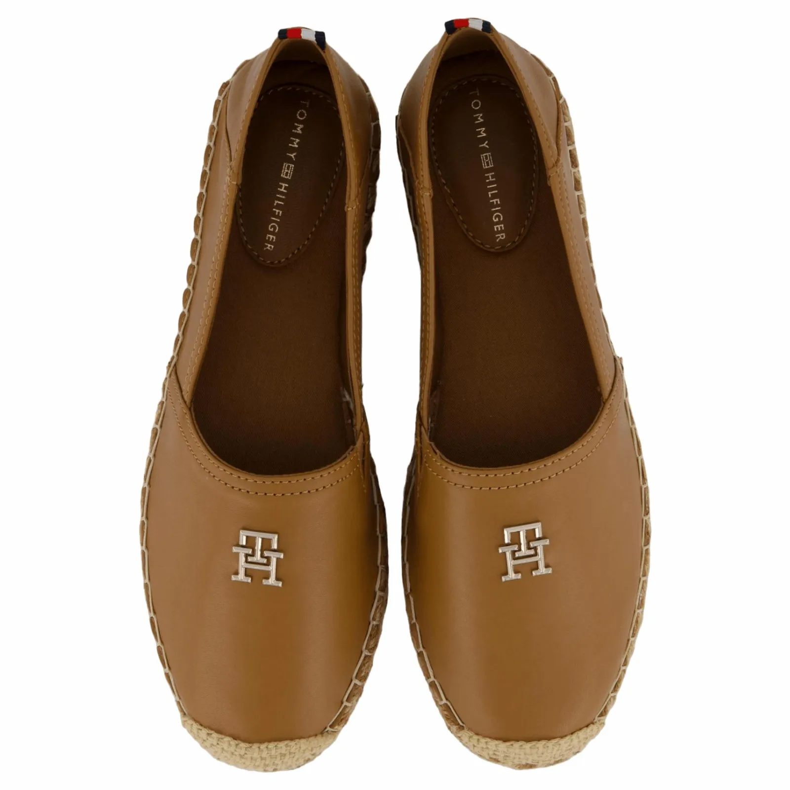 Tommy Hilfiger Th Leather Flat Espadrille