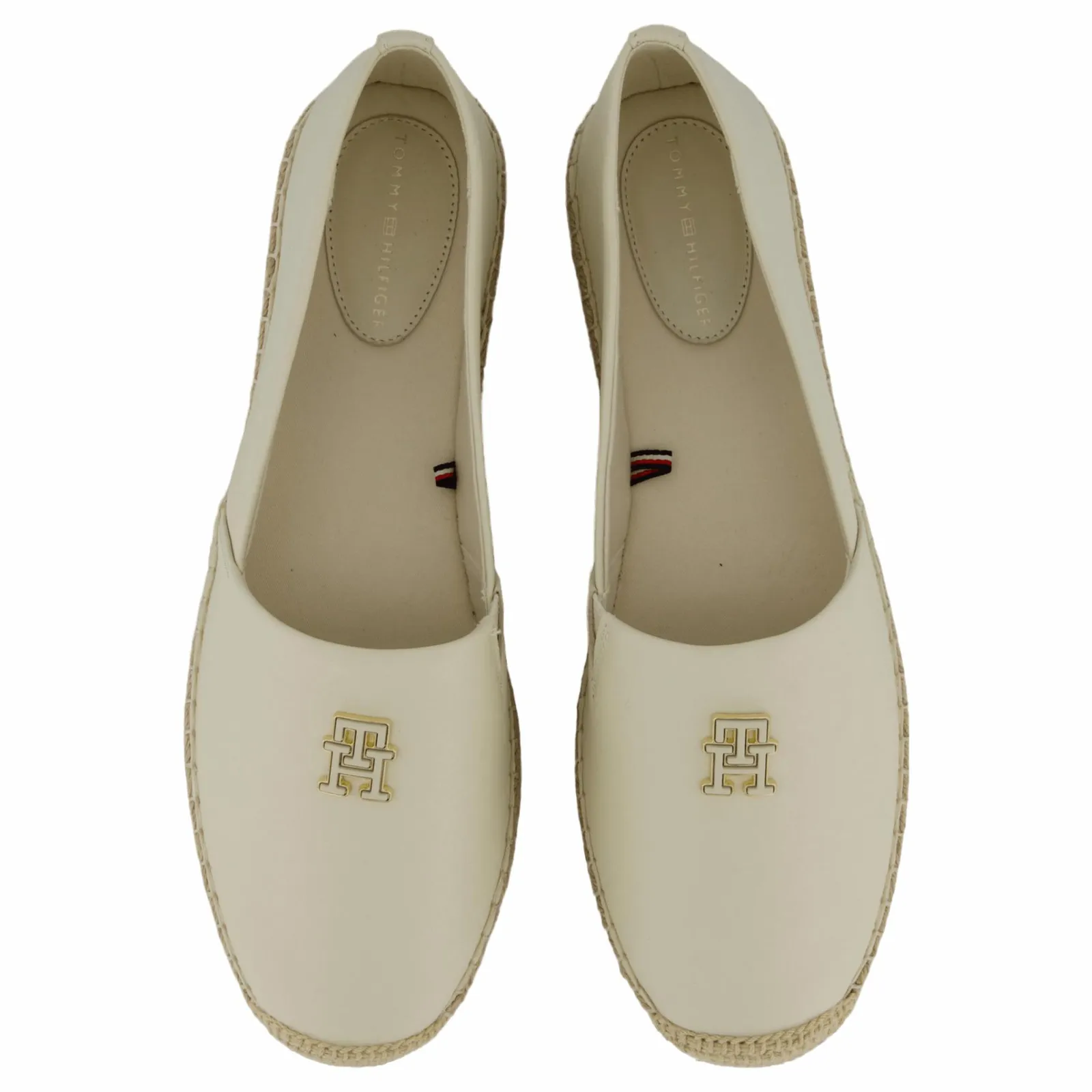 Tommy Hilfiger Th Logo Leather Espadrille