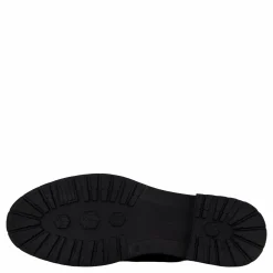 Tommy Hilfiger Th Logo Leather Mix Chelsea Black