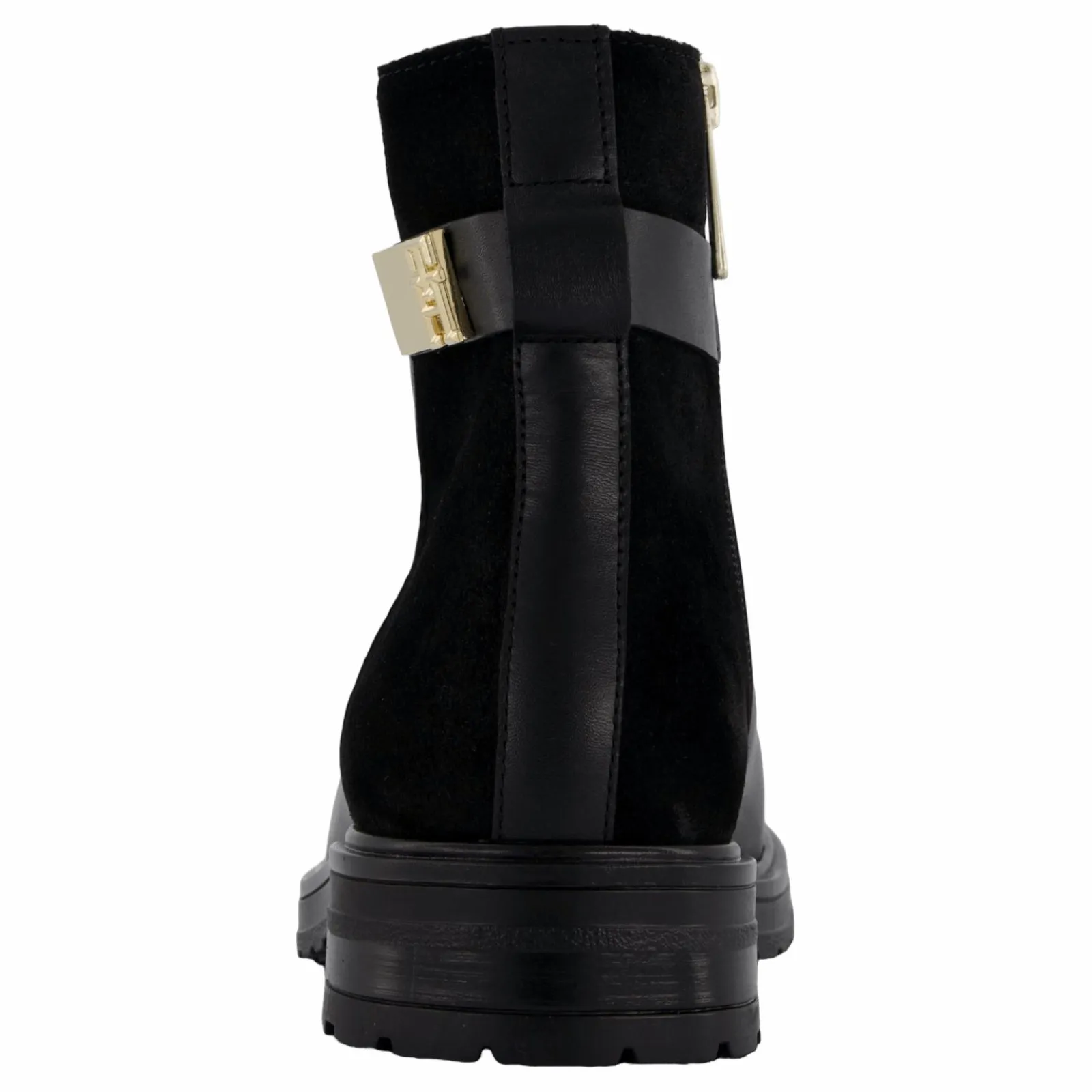 Tommy Hilfiger Th Logo Leather Mix Chelsea Black