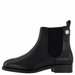 Tommy Hilfiger Th Stud Leather Low Chelsea Black