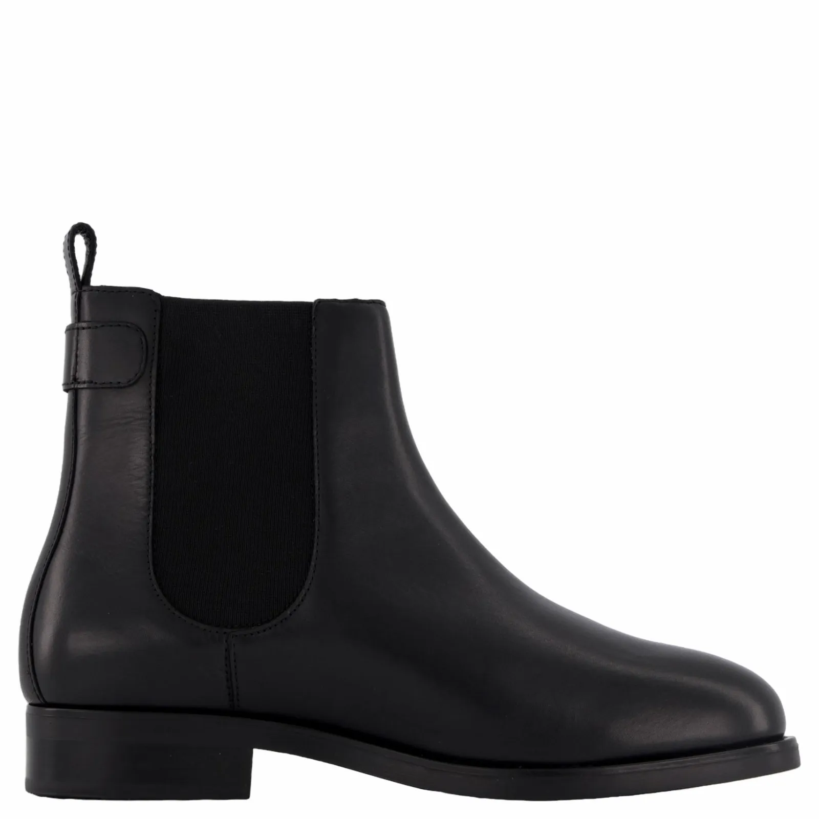 Tommy Hilfiger Th Stud Leather Low Chelsea Black