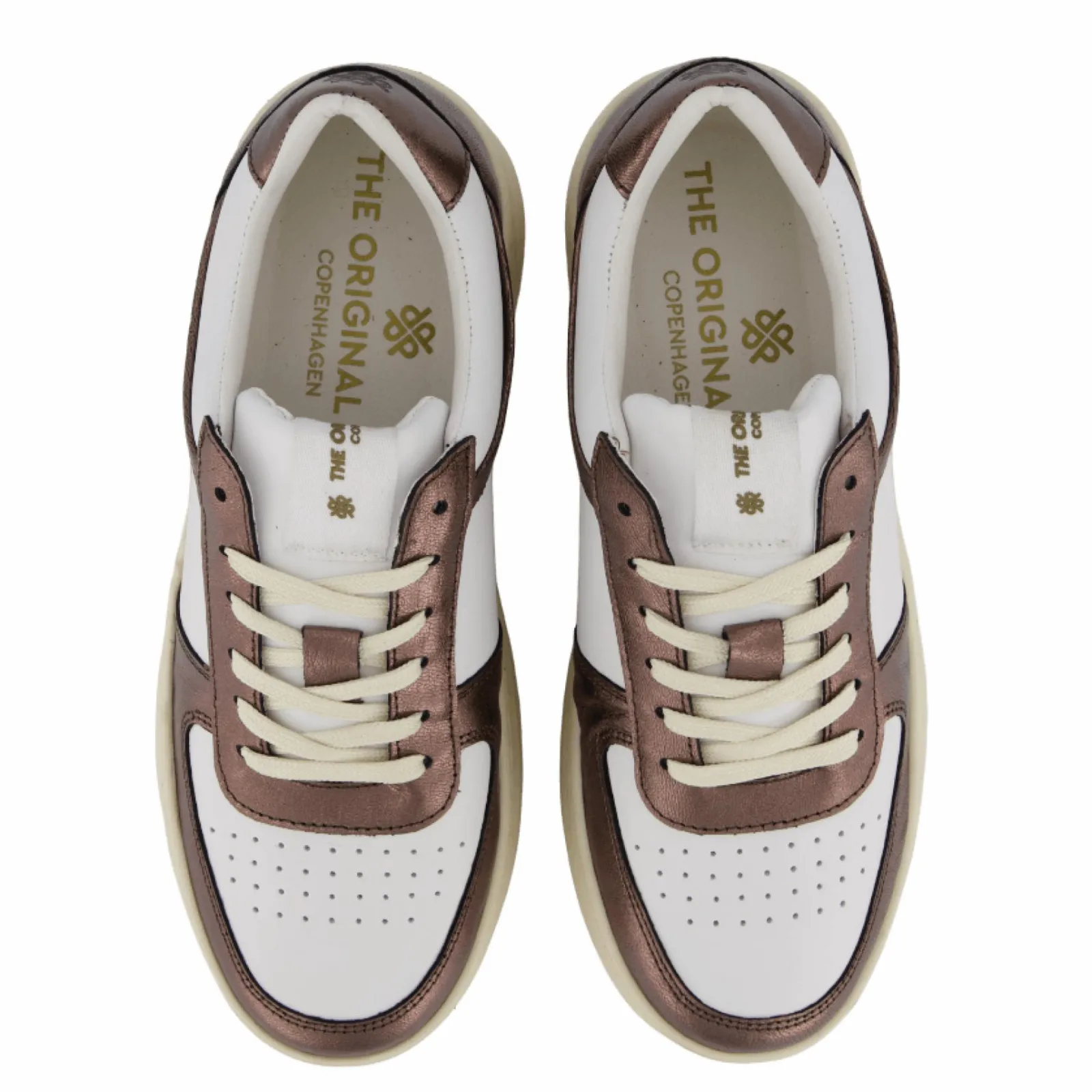 The Original 1936 Copenhagen The Ella 2.0 White Leather/bronze