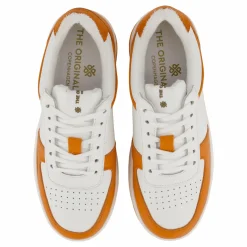 The Original 1936 Copenhagen The Ella 2.0 White/orange Tumbled Leather