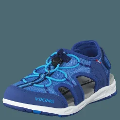 Barn Viking Thrill Sandal Dark Blue/blue