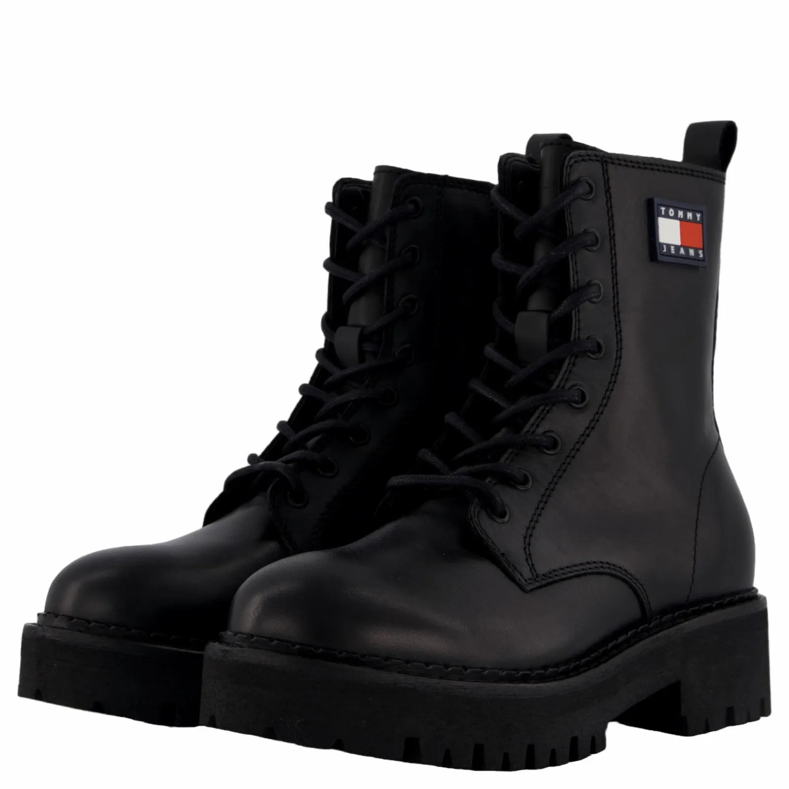 Tommy Hilfiger Tjw Urban Lace Up Boot Black