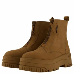 Tommy Hilfiger Tjw Zip  Up Flatform Nubuck Bo Light Sepia Brown