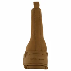 Tommy Hilfiger Tjw Zip  Up Flatform Nubuck Bo Light Sepia Brown