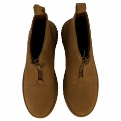 Tommy Hilfiger Tjw Zip  Up Flatform Nubuck Bo Light Sepia Brown