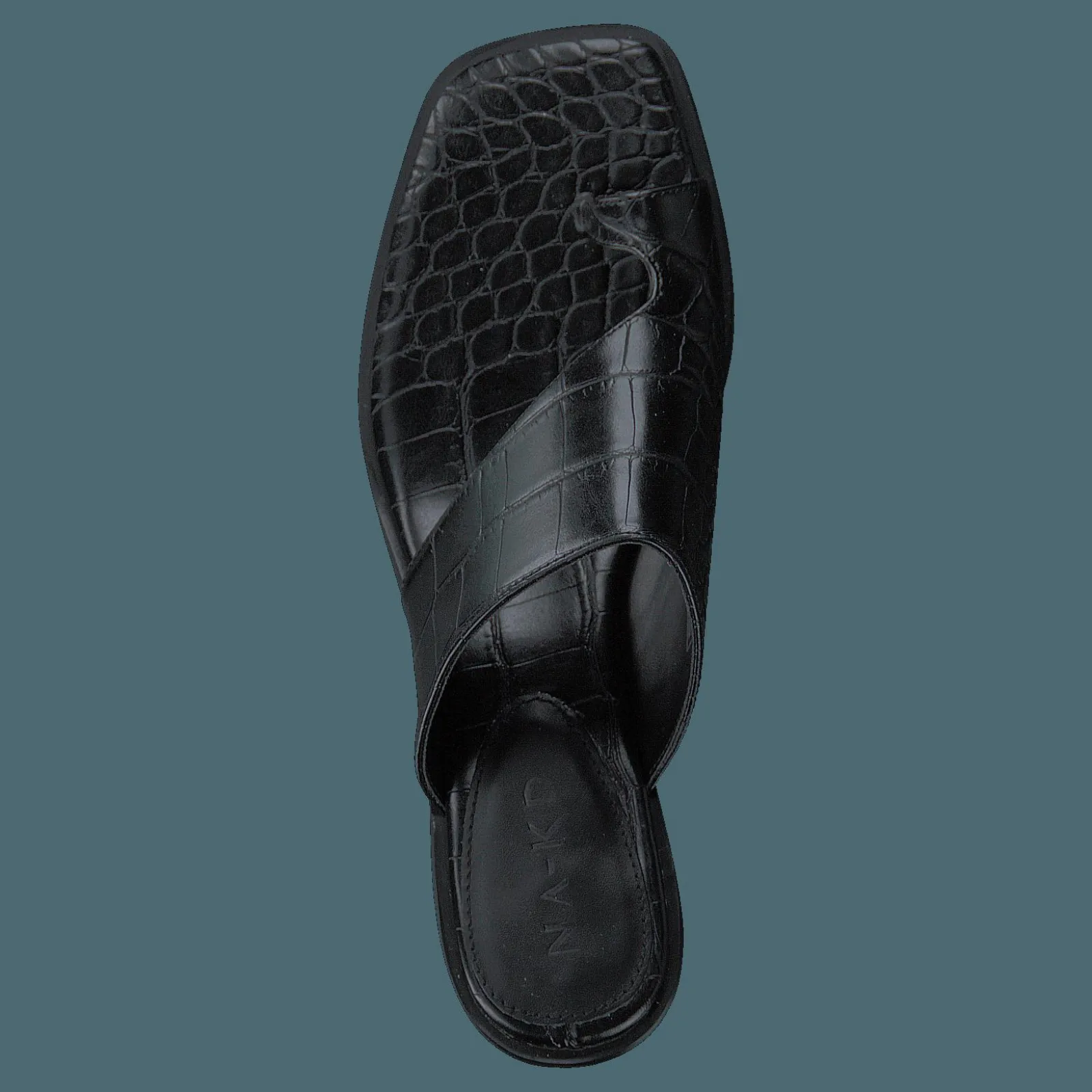 NA-KD Toe Ring Mules Black