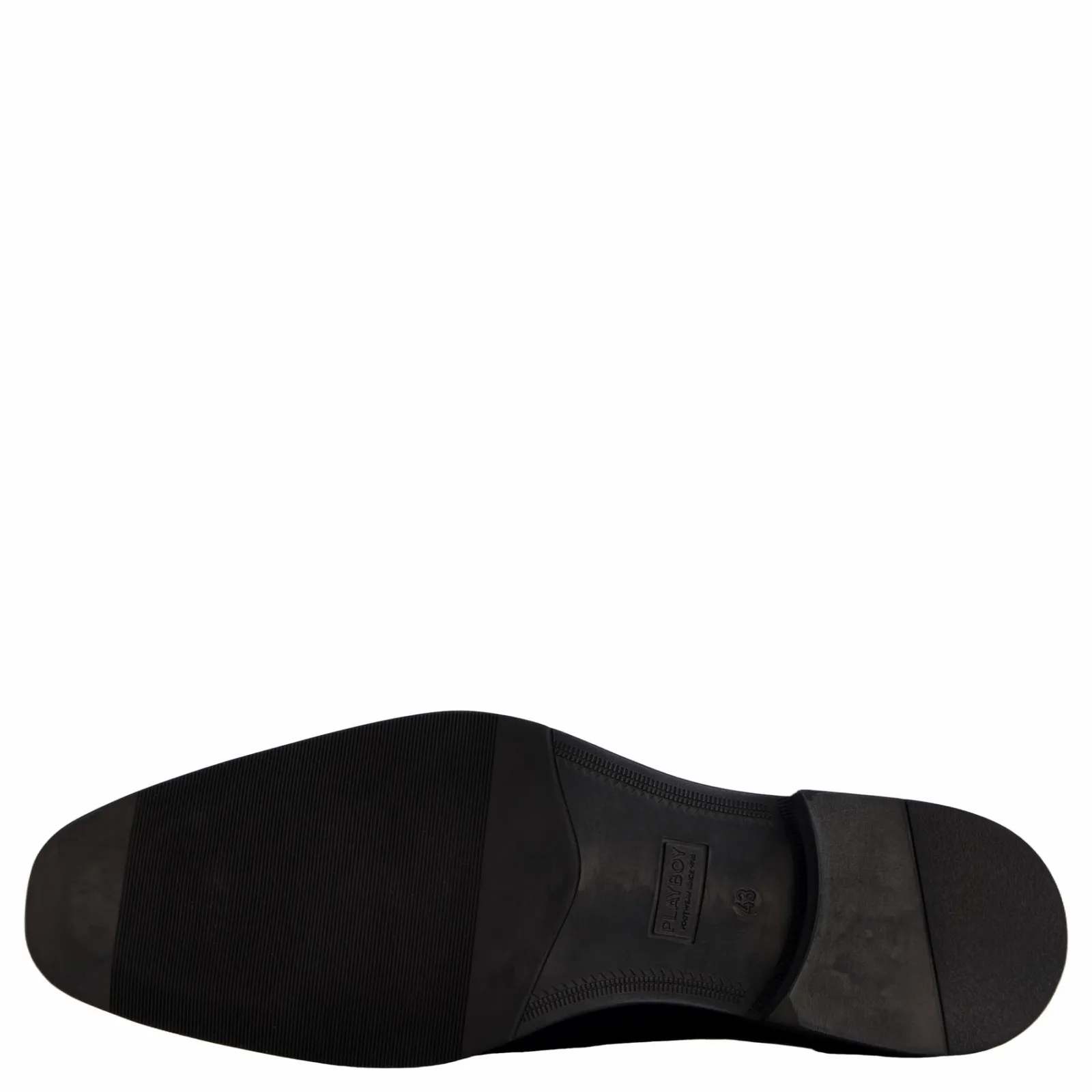 Playboy Footwear Tom Black Leather