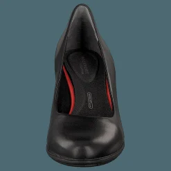 Rockport Total Motion 60Mm Heel Black Burn Calf