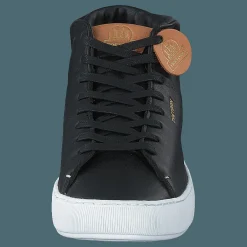 Tretorn Tournament Leather Hi Wp Black/white