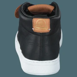 Tretorn Tournament Leather Hi Wp Black/white