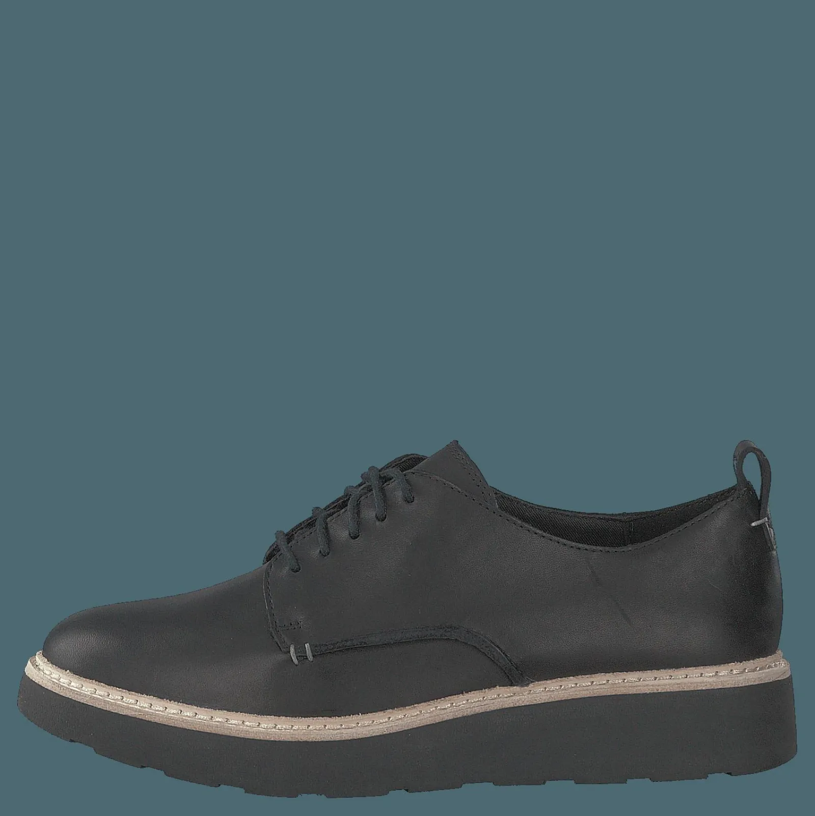 Clarks Trace Walk Black Leather