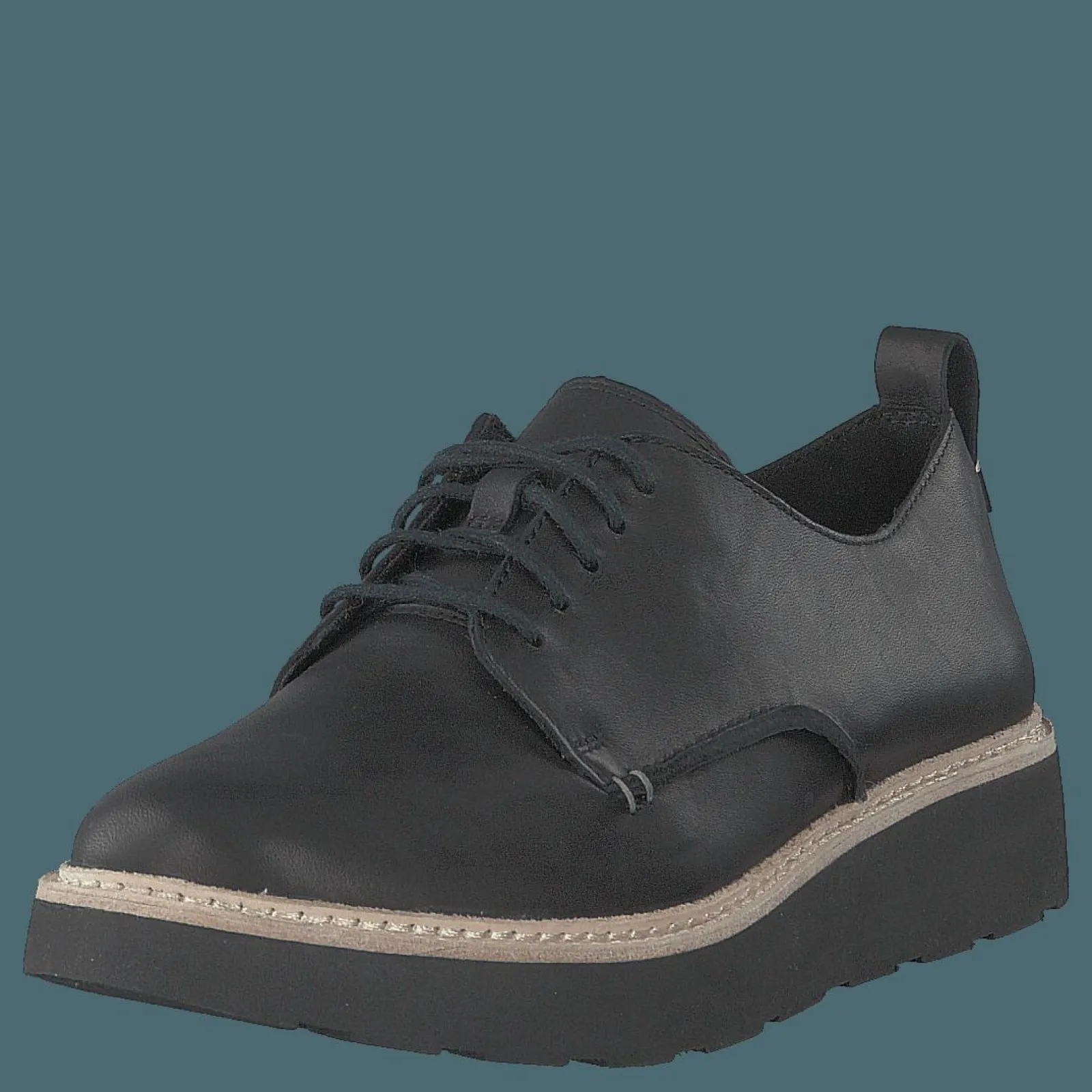 Clarks Trace Walk Black Leather