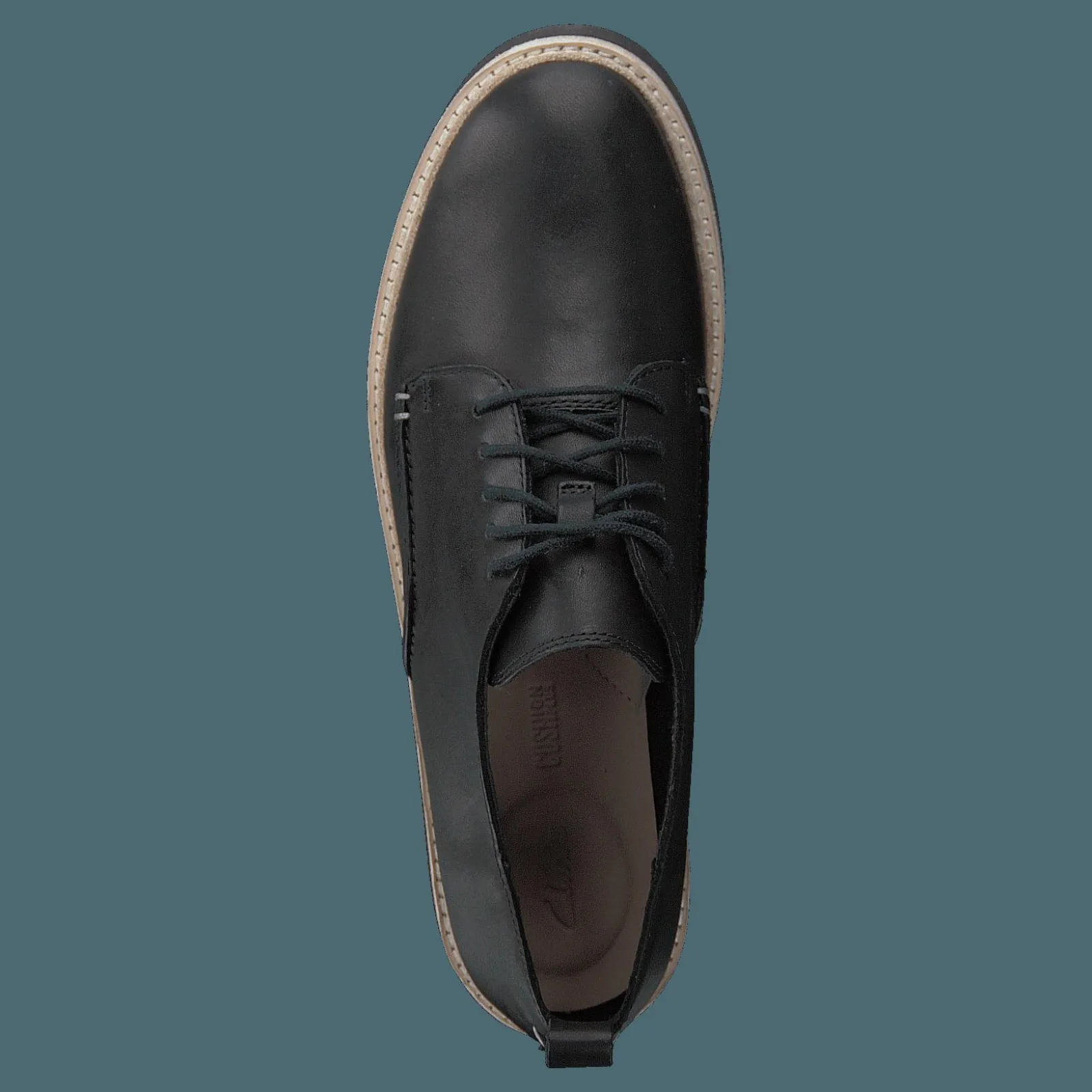 Clarks Trace Walk Black Leather