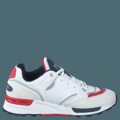 Polo Ralph Lauren Trackster 200 Sneaker Grey / Navy / White / Red