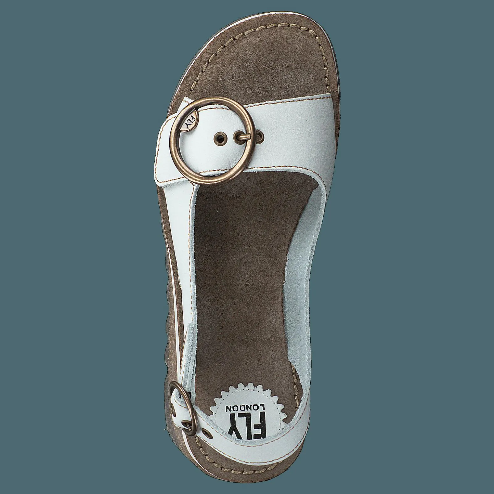 Fly London Tram 2 Bridle-offwhite