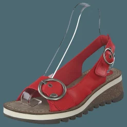 Fly London Tram 2 Bridle-scarlet