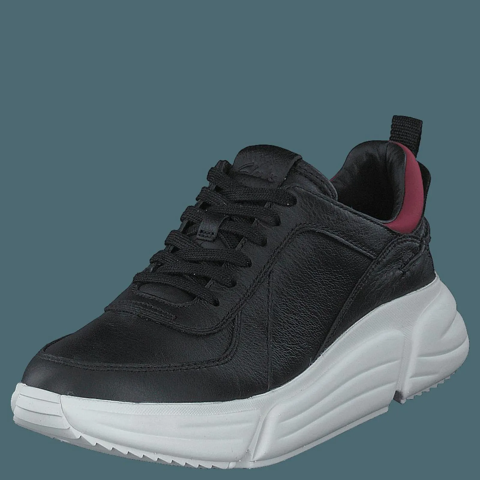Clarks Tricomet Run Black Combi Lea