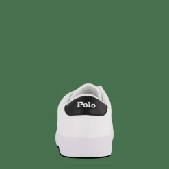 Polo Ralph Lauren Tumbled Leather White / Black