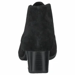 Clarks Un Damson Tie Black Suede