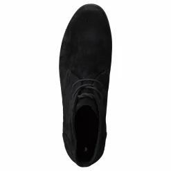 Clarks Un Damson Tie Black Suede