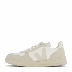 Veja V-10 B Mesh White Natural Pierre