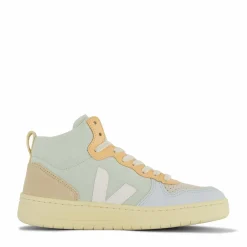 Veja V-15 Suede Jade White Multico