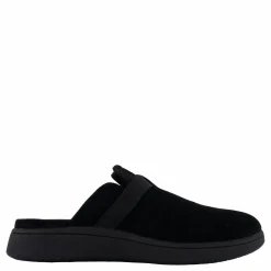 Woden Vega Clog Suede Black