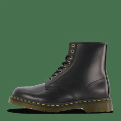 Dr Martens Vegan 1460 Black Norfolk Flat & Black Bor