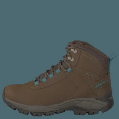 Merrell Vego Mid Leather Wtpf Dark Earth/britianny Blue