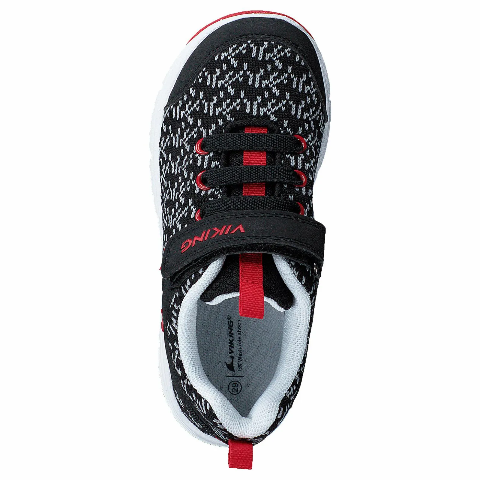 Barn Viking Veil Black/red