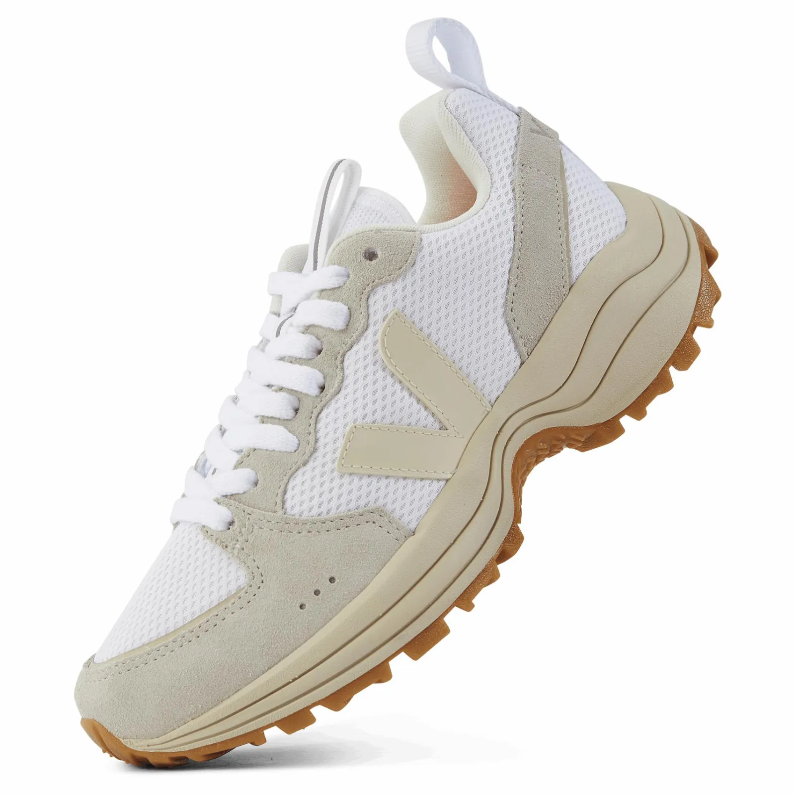 Veja Venturi Alveomesh White Pierre Natural