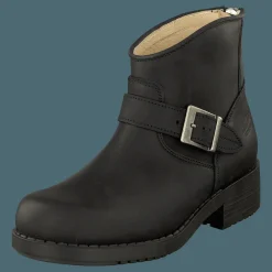 Johnny Bulls Very Low Boot Zip Back Black/Silver