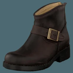 Johnny Bulls Very Low Boot Zip Back Brown/Gold