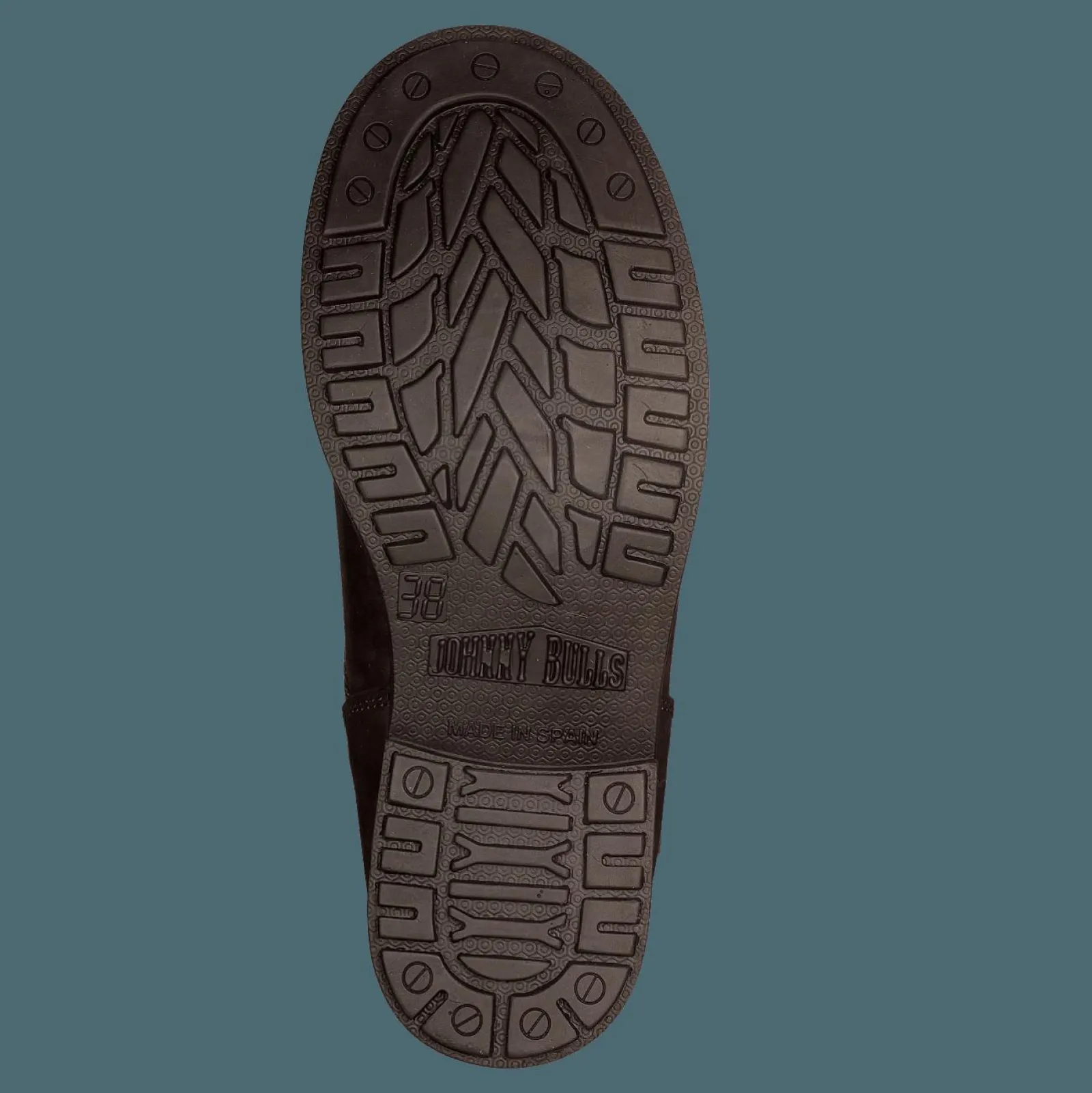 Johnny Bulls Very Low Boot Zip Back Brown/Gold