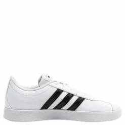 Barn adidas VL Court 2.0 Shoes Cloud White / Core Black / Cloud White