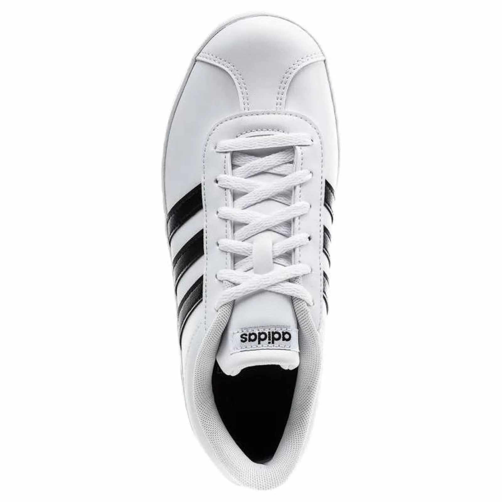 Barn adidas VL Court 2.0 Shoes Cloud White / Core Black / Cloud White